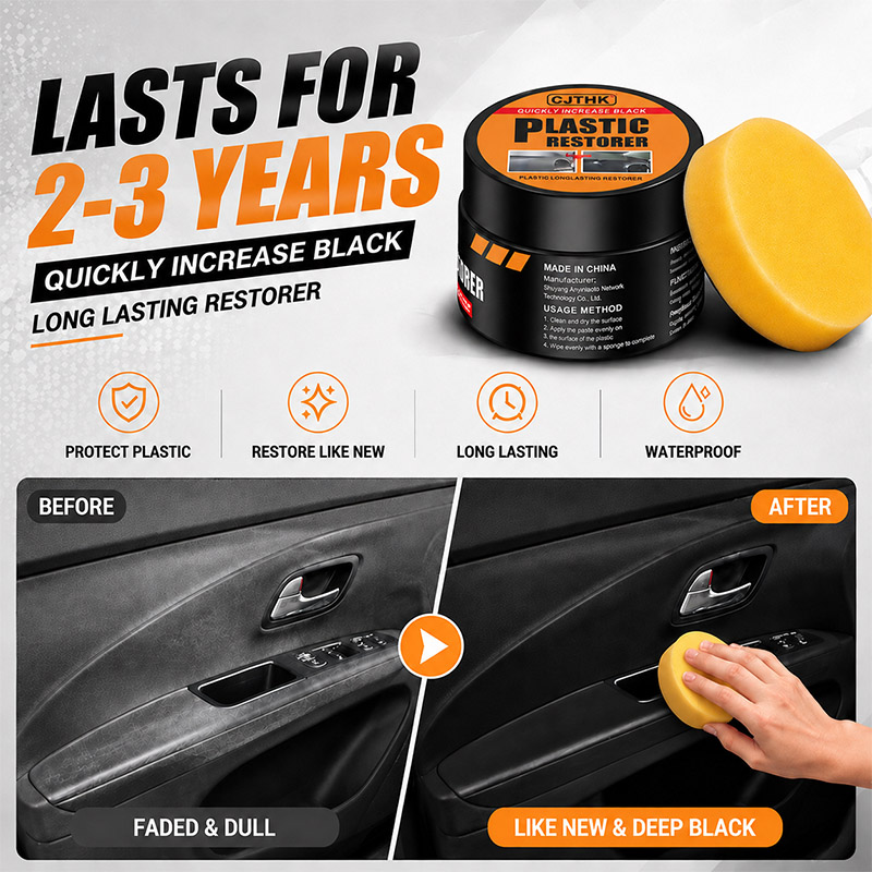 Leather Cleaner Interior - Penghilang Noda Plastik Mobil, Mengembalikan Kilap