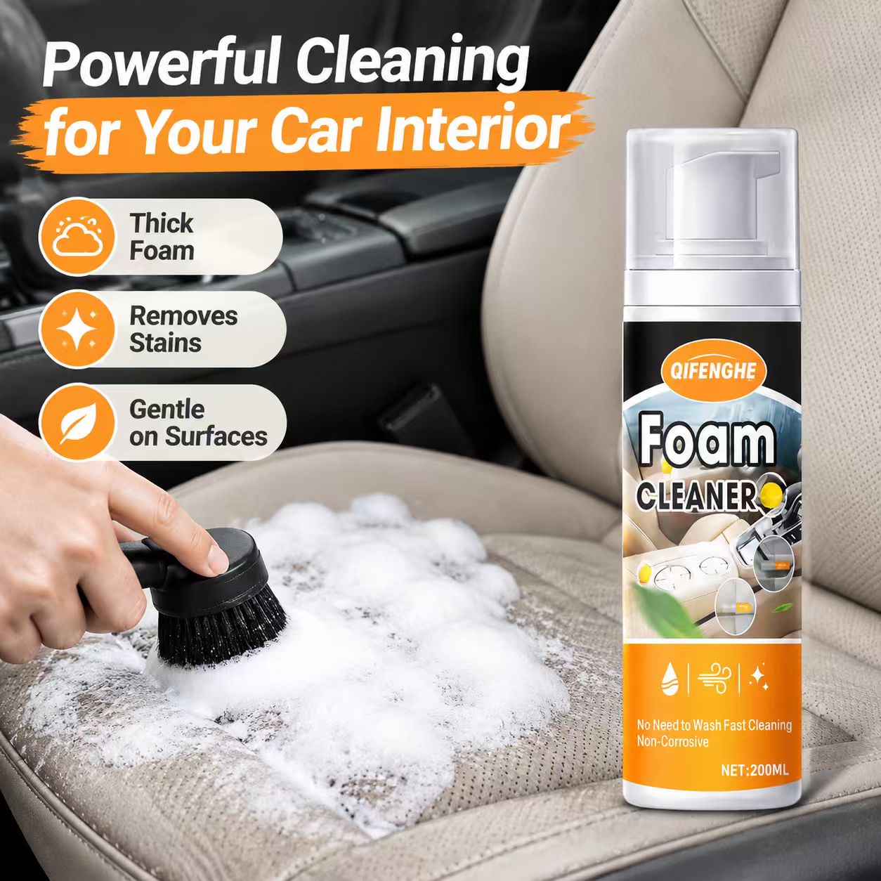 Pembersih Busa untuk Interior  - Leather Cleaner Interior ulasan dan harga