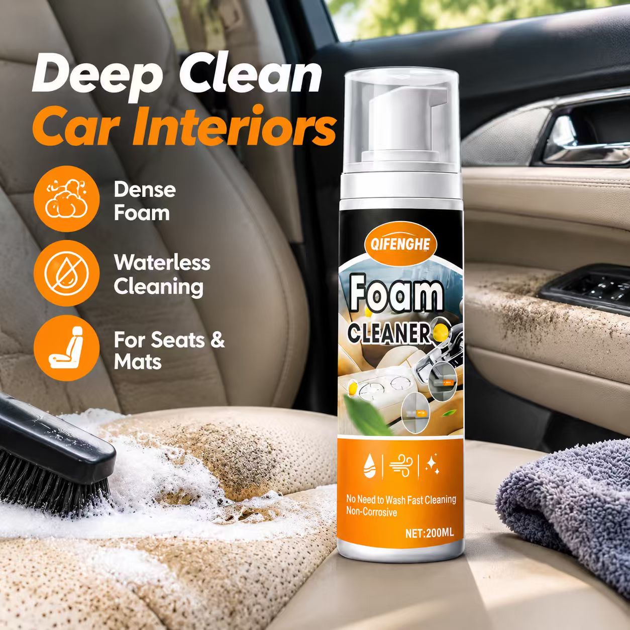 Pembersih Busa untuk Interior  - Leather Cleaner Interior ulasan dan harga