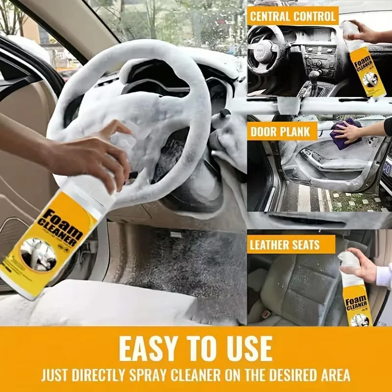 Semprotan pembersih busa multi - Leather Cleaner Interior ulasan dan harga
