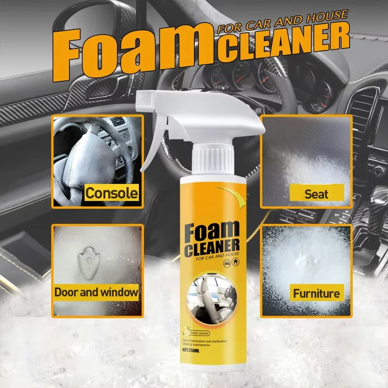 Semprotan pembersih busa multi - Leather Cleaner Interior ulasan dan harga